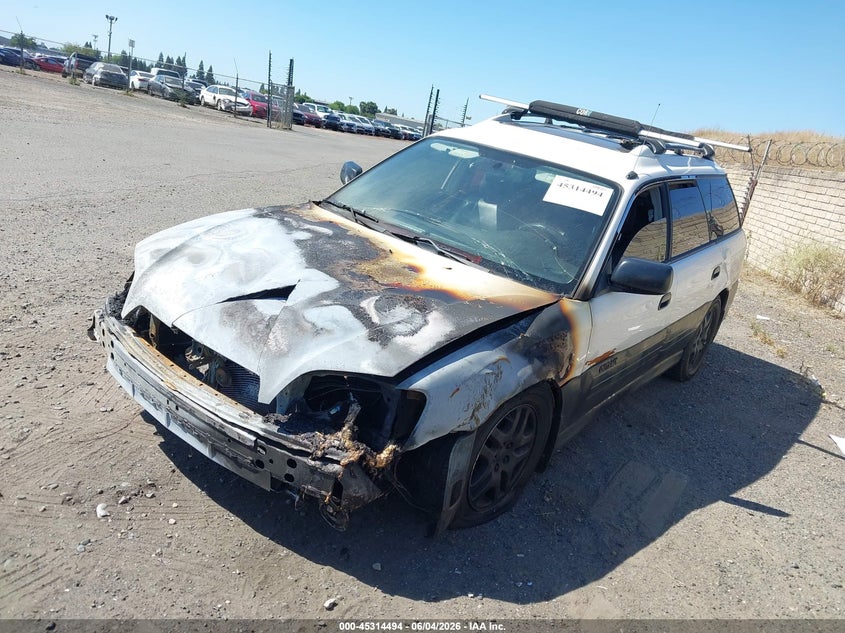 2000 Subaru Outback VIN: 4S3BH6756Y7645017 Lot: 45314494