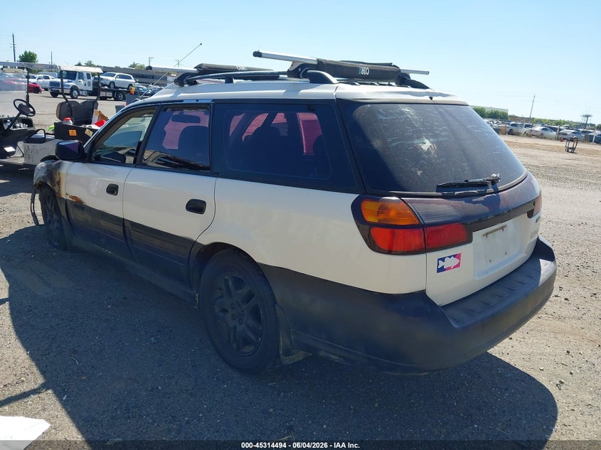 2000 Subaru Outback VIN: 4S3BH6756Y7645017 Lot: 45314494