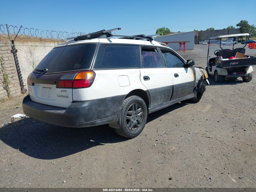 2000 Subaru Outback VIN: 4S3BH6756Y7645017 Lot: 45314494