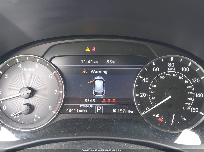 2020 Infiniti Qx50 Essential Awd VIN: 3PCAJ5M34LF111725 Lot: 45314498