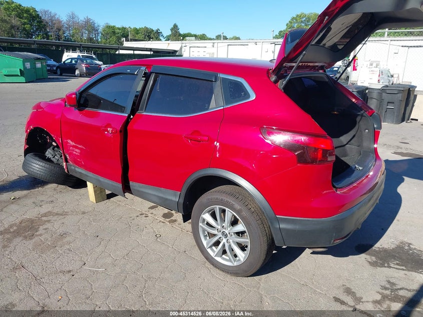 Vin: jn1bj1cr9jw257813, lot: 45812452, nissan rogue sport s 20183
