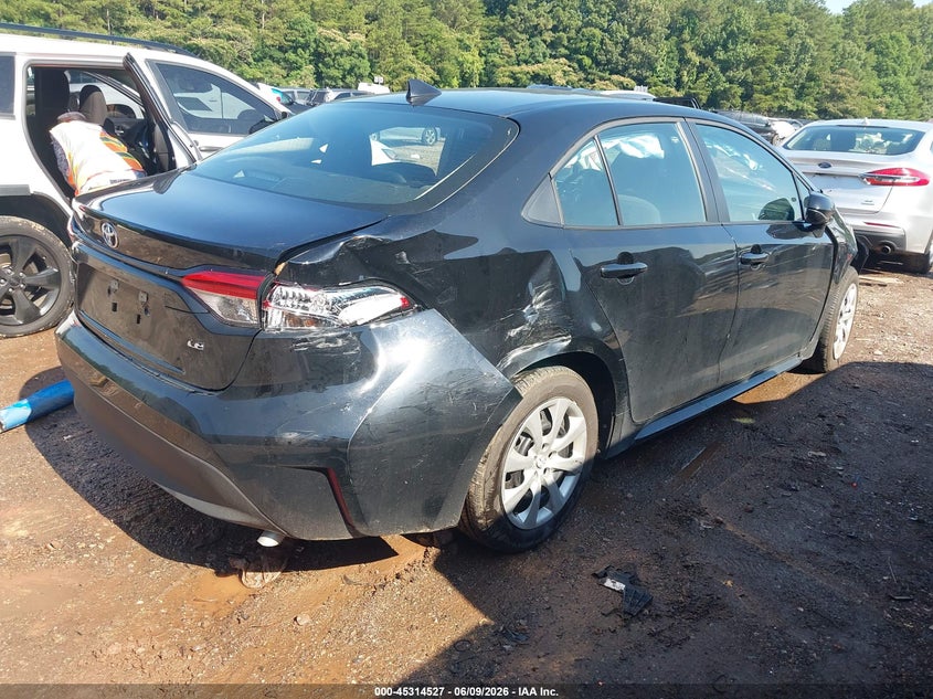 Vin: 5yfb4mde1sp349817, lot: 45812453, toyota corolla le 20254
