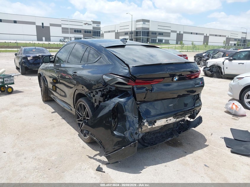 Vin: 5ymcy0c01l9d13554, lot: 45812560, bmw x6 m competition 20203