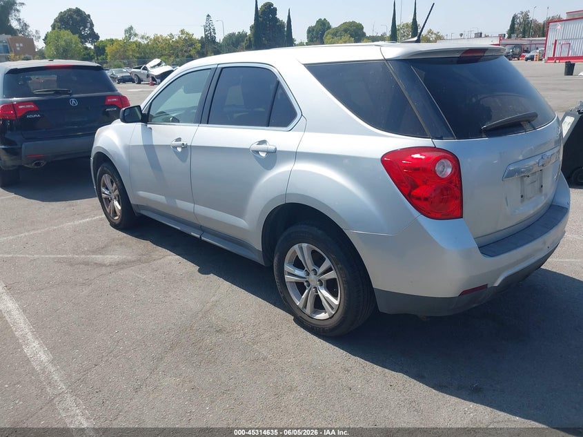 Vin: 2gnalbek4d6292290, lot: 45812561, chevrolet equinox ls 20133