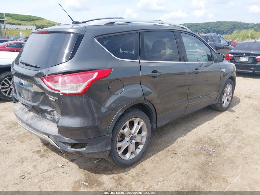 Vin: 1fmcu9jxxgub05404, lot: 45812574, ford escape titanium 20164