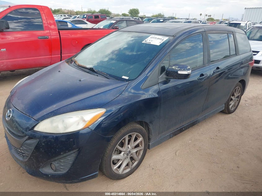 Vin: jm1cw2dl6f0179519, lot: 45812590, mazda mazda5 grand touring 20152