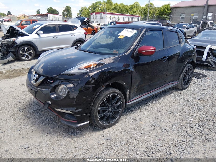 Vin: jn8af5mv9ht752963, lot: 45812593, nissan juke nismo 20172