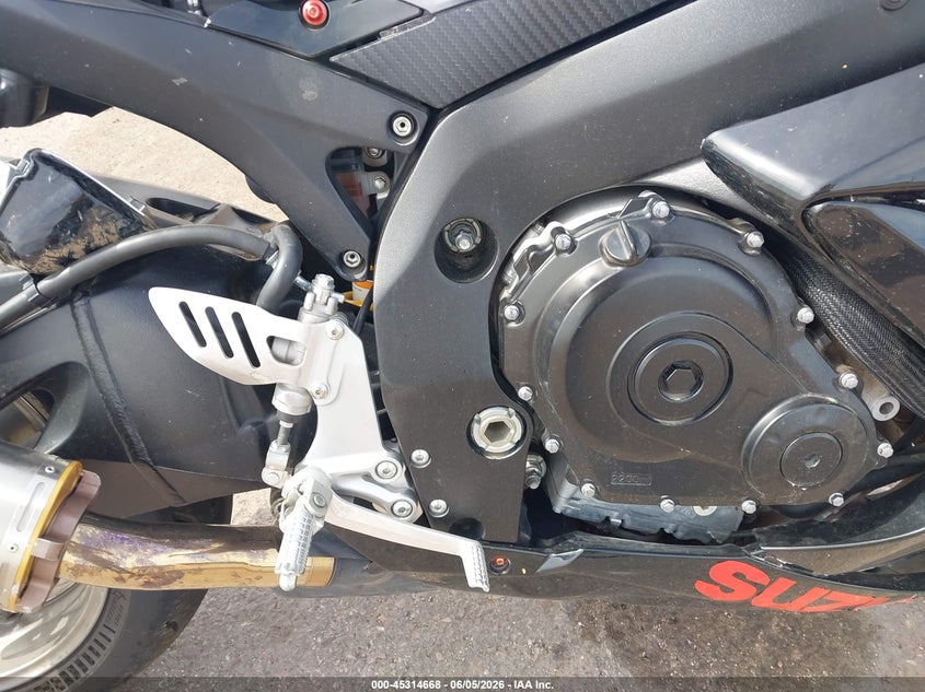 2009 Suzuki Gsx-R750 VIN: JS1GR7LA492102558 Lot: 45314668