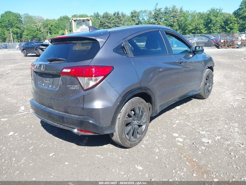 2021 HONDA HR-V 1.8L I-4 VVT, 141HP(VIN: 3CZRU6H11MM710338