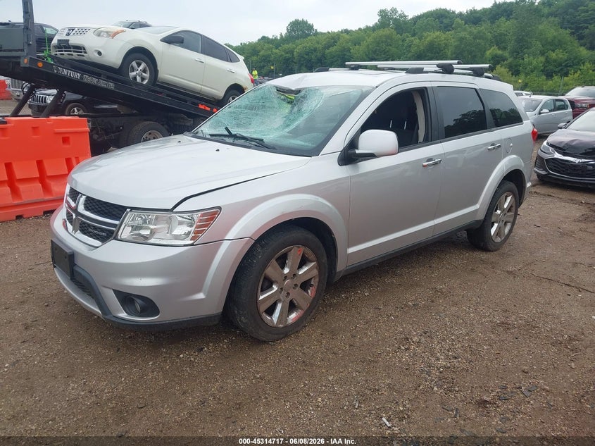 Vin: 3c4pdddg7ct222737, lot: 45812643, dodge journey crew 20122