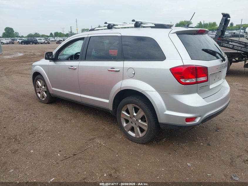 Vin: 3c4pdddg7ct222737, lot: 45812643, dodge journey crew 20123