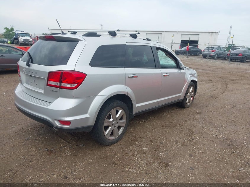 Vin: 3c4pdddg7ct222737, lot: 45812643, dodge journey crew 20124