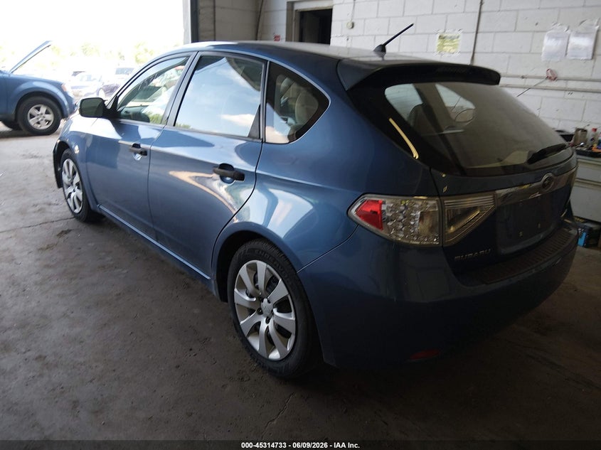 2008 SUBARU IMPREZA WAGON (NATL) auction photo 3