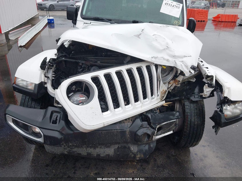 2022 Jeep Gladiator Overland 4X4 VIN: 1C6HJTFG0NL136258 Lot: 45314753