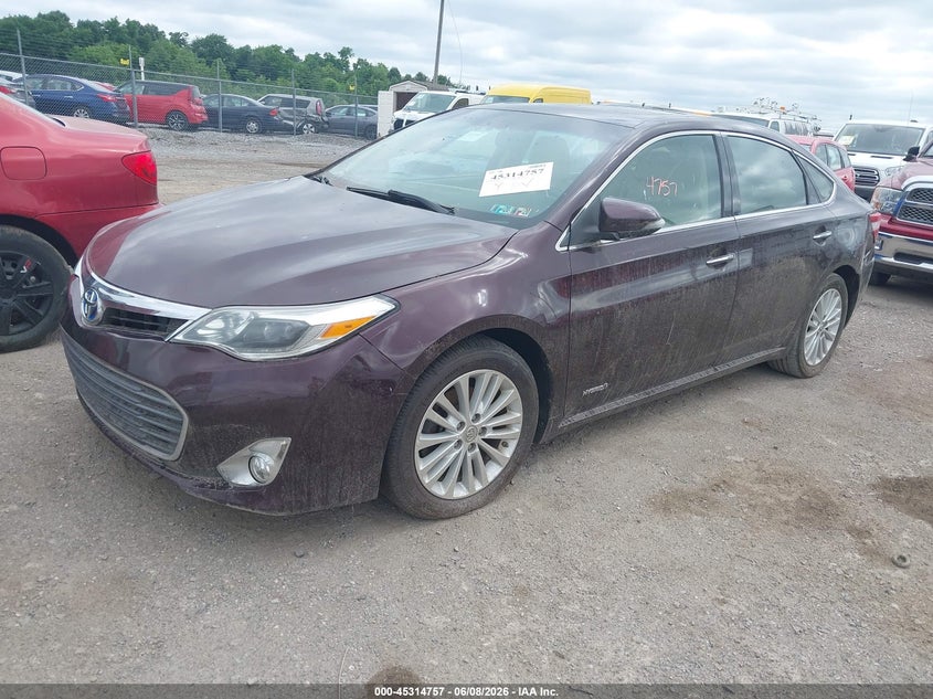 2013 TOYOTA AVALON HYBRID auction photo 2