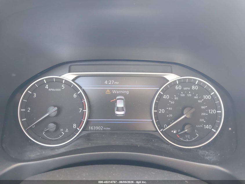2019 NISSAN ALTIMA SEDAN 2.5L I-4 DI, DOHC, VVT, 182HP