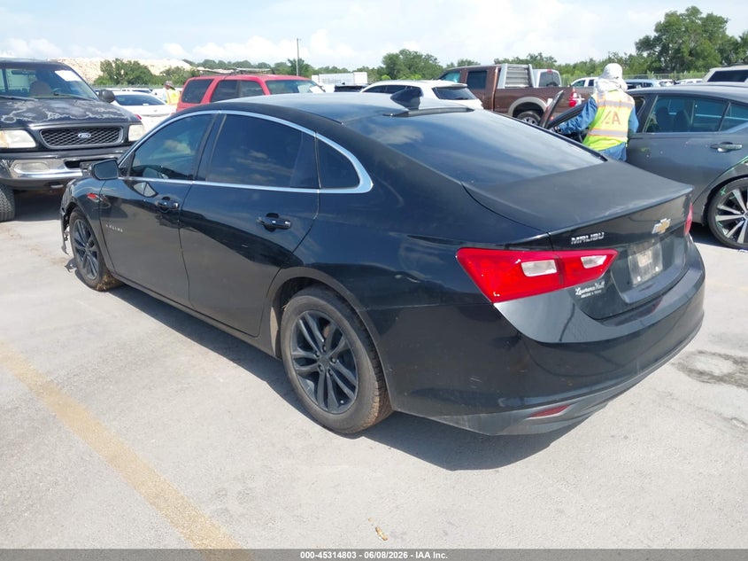 Vin: 1g1ze5st5hf128619, lot: 45812729, chevrolet malibu 1lt 20173