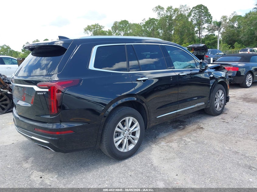 Vin: 1gykpar47rz700276, lot: 45812771, cadillac xt6 fwd luxury 20244