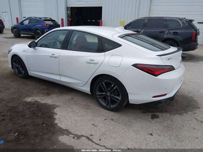 Vin: 19ude4g79sa000459, lot: 45812792, acura integra a-spec technology 20253