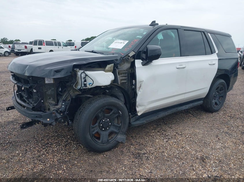 Vin: 1gnscled7mr389502, lot: 45812802, chevrolet tahoe 2wd commercial fleet 20212