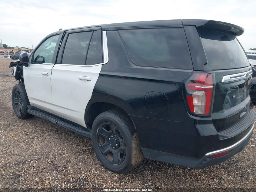 Vin: 1gnscled7mr389502, lot: 45812802, chevrolet tahoe 2wd commercial fleet 20213