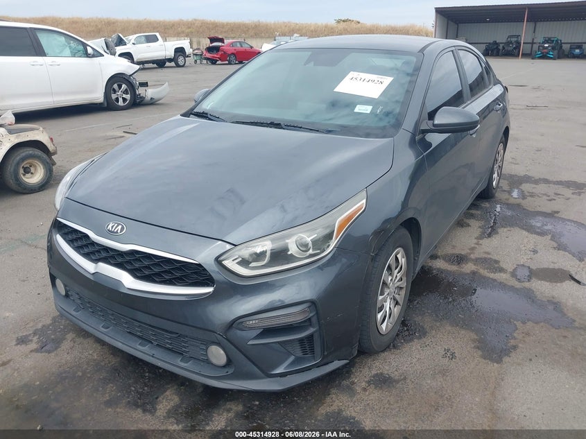 Vin: 3kpf24ad4le208245, lot: 45812854, kia forte fe 20202