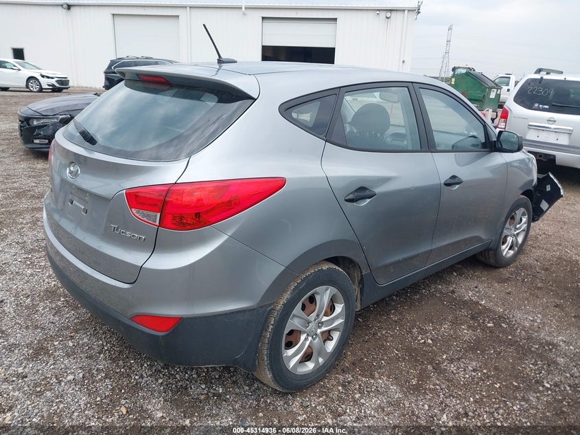 Vin: km8jt3ab8bu123162, lot: 45812862, hyundai tucson gl 20114