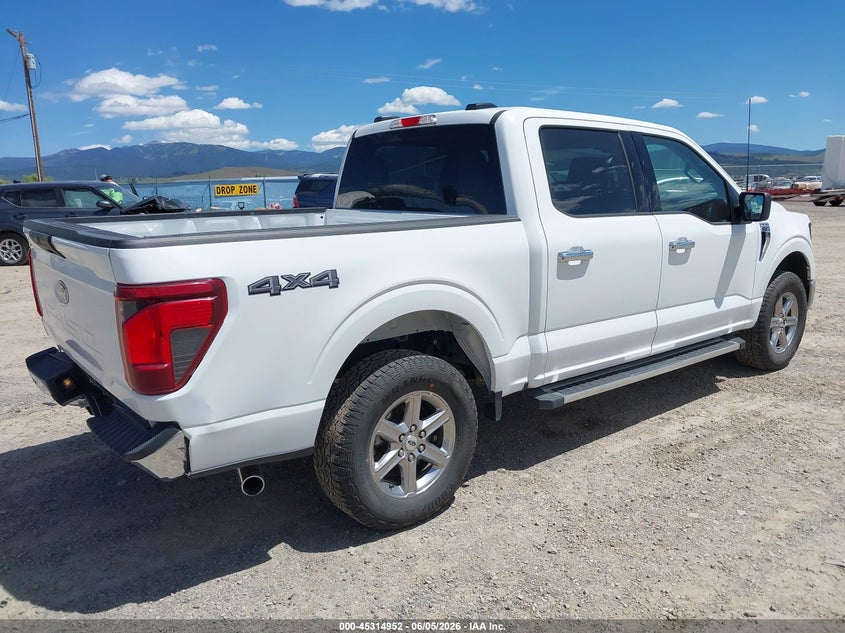 Vin: 1ftew3lp2ske08554, lot: 45812878, ford f-150 xlt 20254