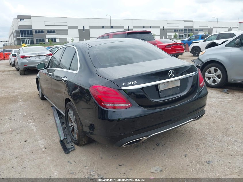 2016 MERCEDES-BENZ C 300 auction photo 3