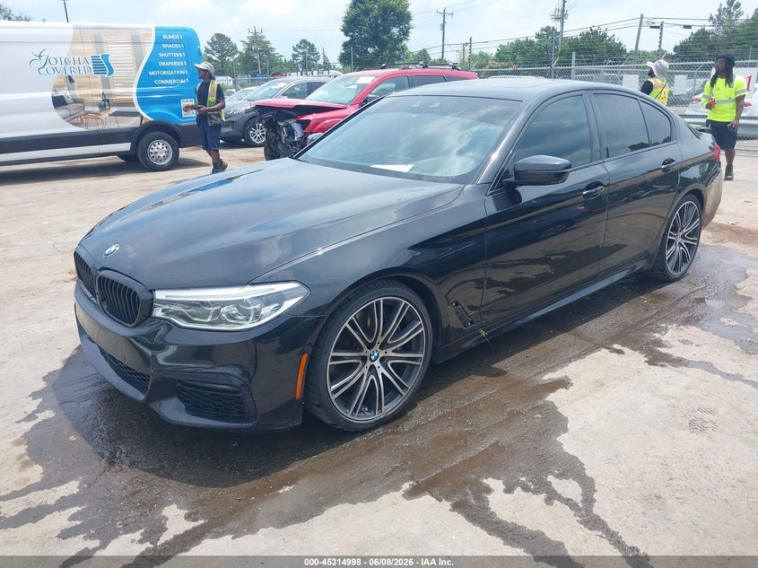 Vin: wbaje5c50kwa98683, lot: 45812924, bmw 540i 20192