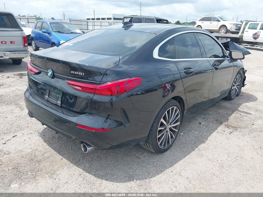 Vin: wba73ak05r7r22905, lot: 45812934, bmw 228i gran coupe xdrive 20244