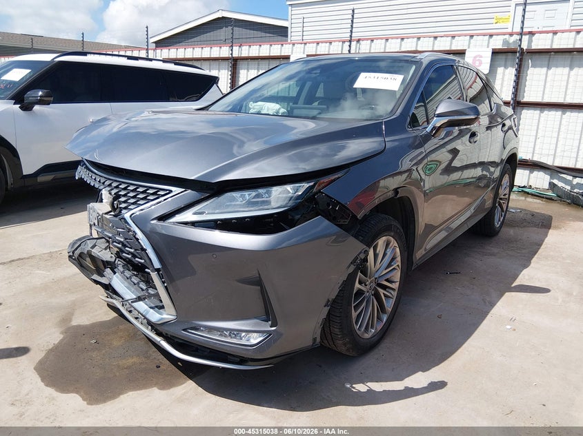 2021 LEXUS RX 450H auction photo 2