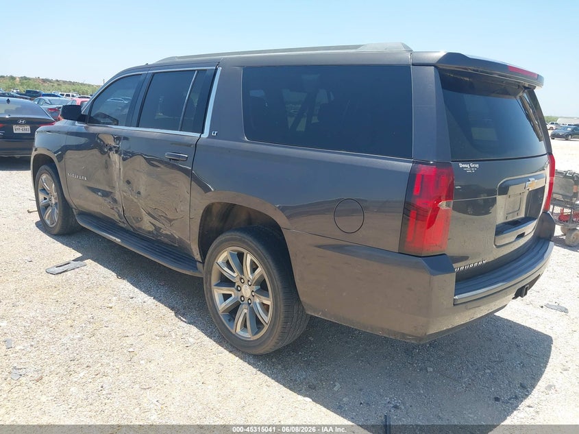 Vin: 1gnschkc6hr401315, lot: 45812967, chevrolet suburban lt 20173