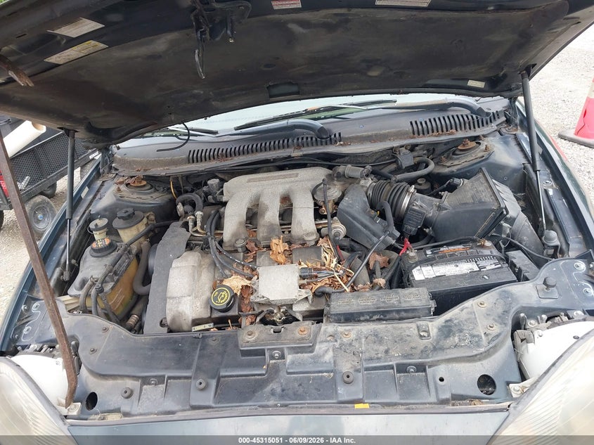 1998 Mercury Sable Ls VIN: 1MEFM58S7WG621512 Lot: 45315051