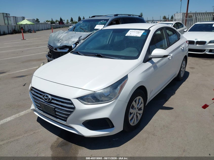 2019 Hyundai Accent Se 3KPC24A39KE058626 photo 1
