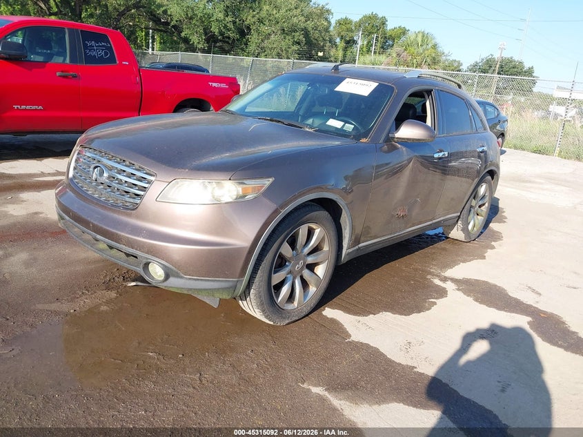 JNRBS08W84X400591 2004 Infiniti Fx45 photo 1