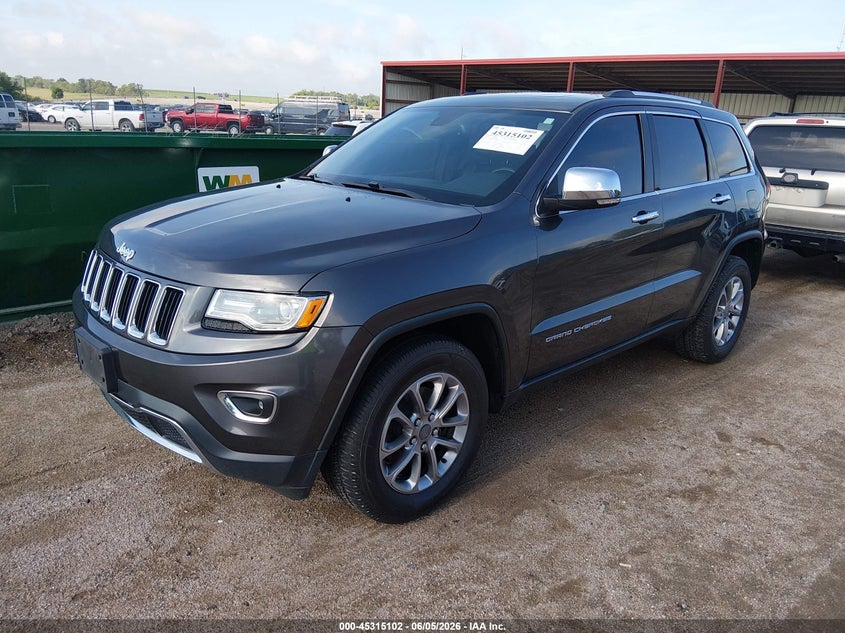 Vin: 1c4rjfbg6gc382061, lot: 45813028, jeep grand cherokee limited 20162