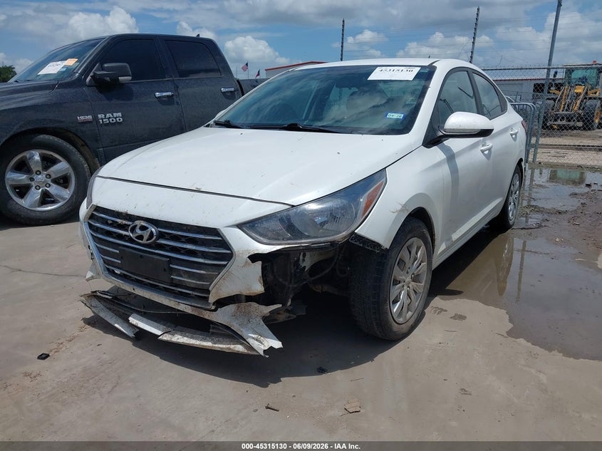 Vin: 3kpc24a63me140655, lot: 45813056, hyundai accent se 20212