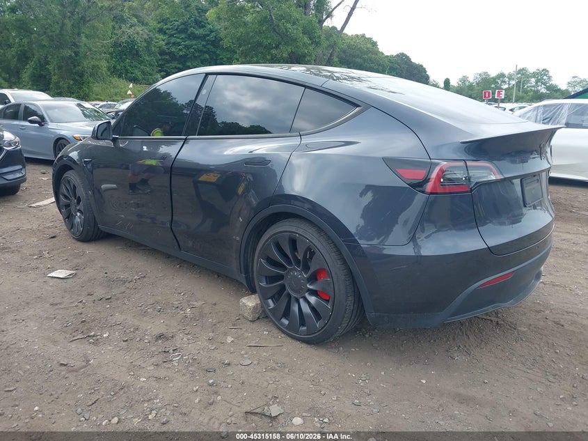 2025 TESLA MODEL Y auction photo 3