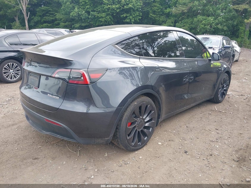2025 TESLA MODEL Y auction photo 4