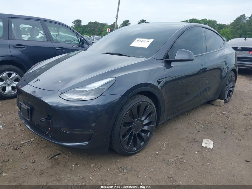 2025 TESLA MODEL Y auction photo 6