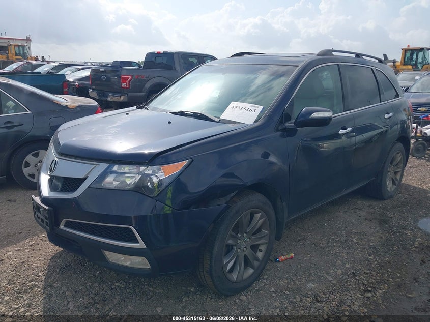 2HNYD2H55BH529861 2011 Acura Mdx Advance Package photo 1