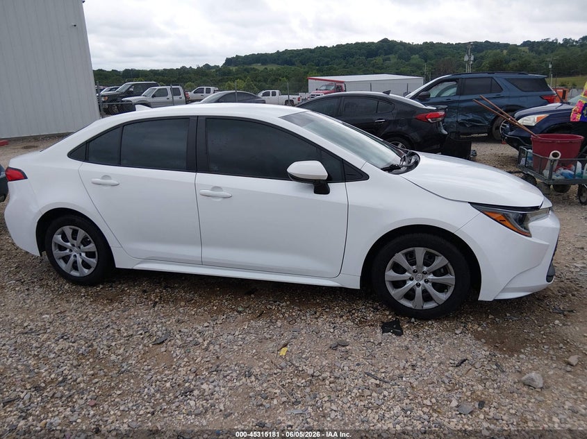 2023 Toyota Corolla Le VIN: 5YFB4MDE1PP077812 Lot: 45315181