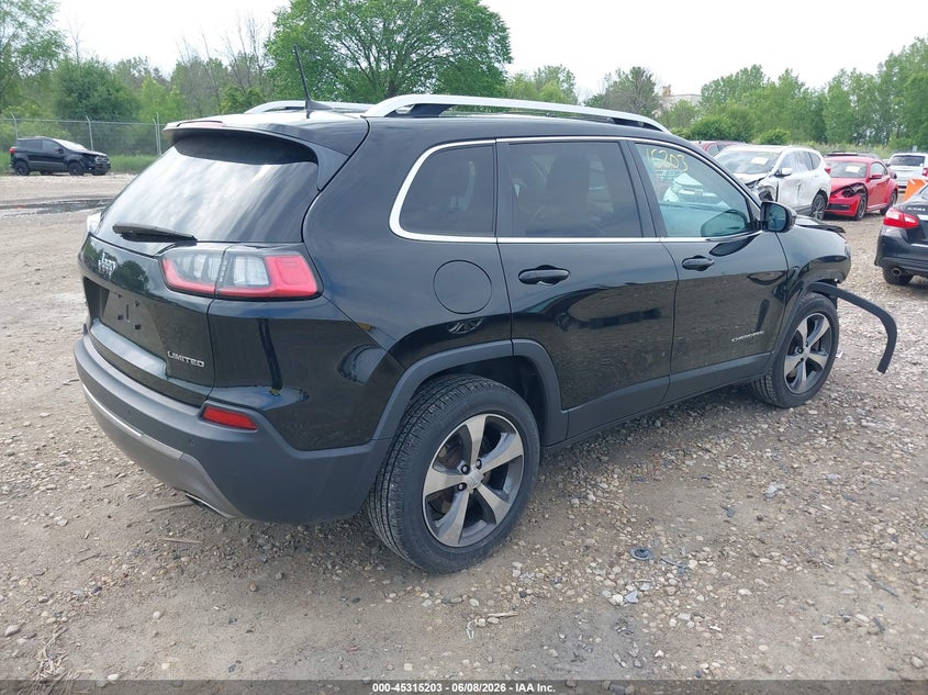2019 JEEP CHEROKEE auction photo 4