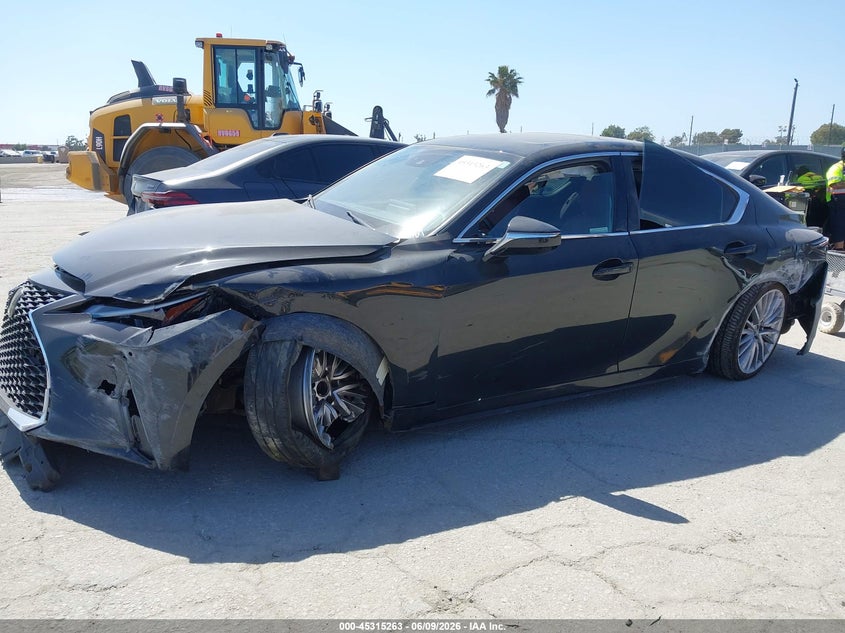 2023 LEXUS IS 300 2.0L I-4 DI, DOHC, V(VIN: JTHDA1D24P5124901