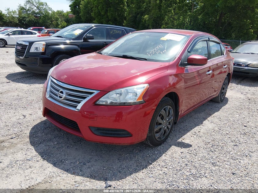 2014 Nissan Sentra Fe+ S/Fe+ Sv/S/Sl/Sr/Sv 3N1AB7AP0EL650091 photo 1