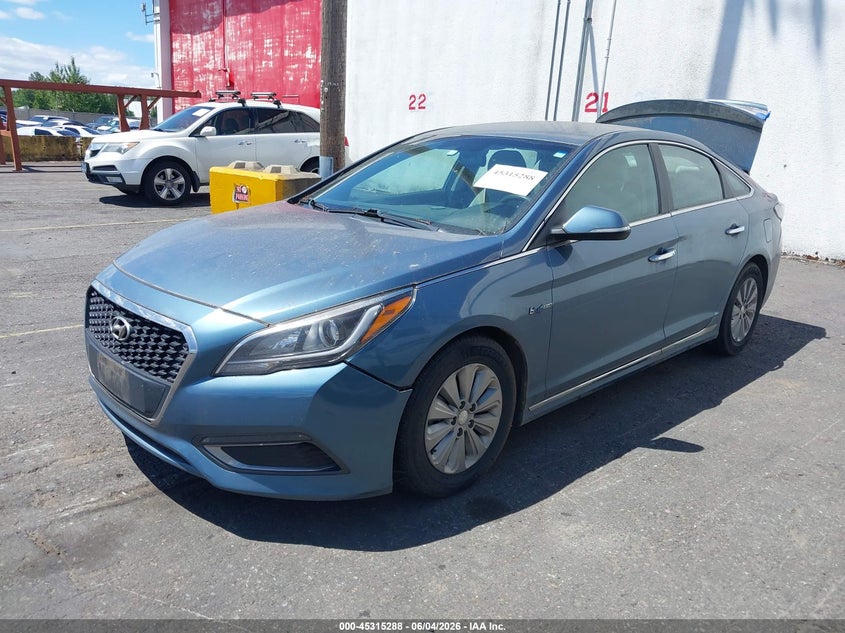 2016 Hyundai Sonata Hybrid Se KMHE24L16GA028980 photo 1