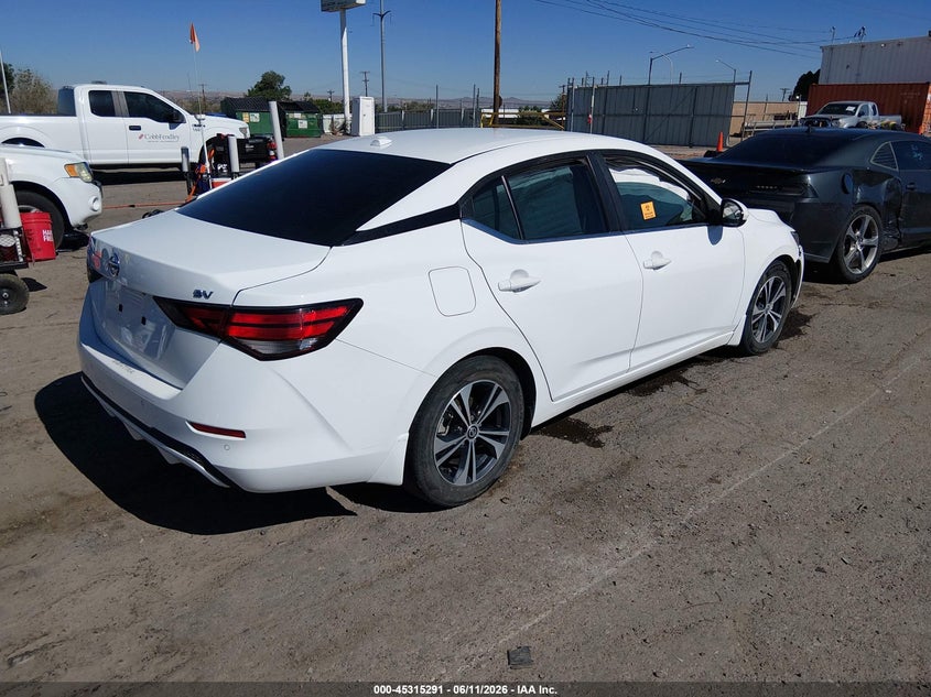 2022 NISSAN SENTRA auction photo 4