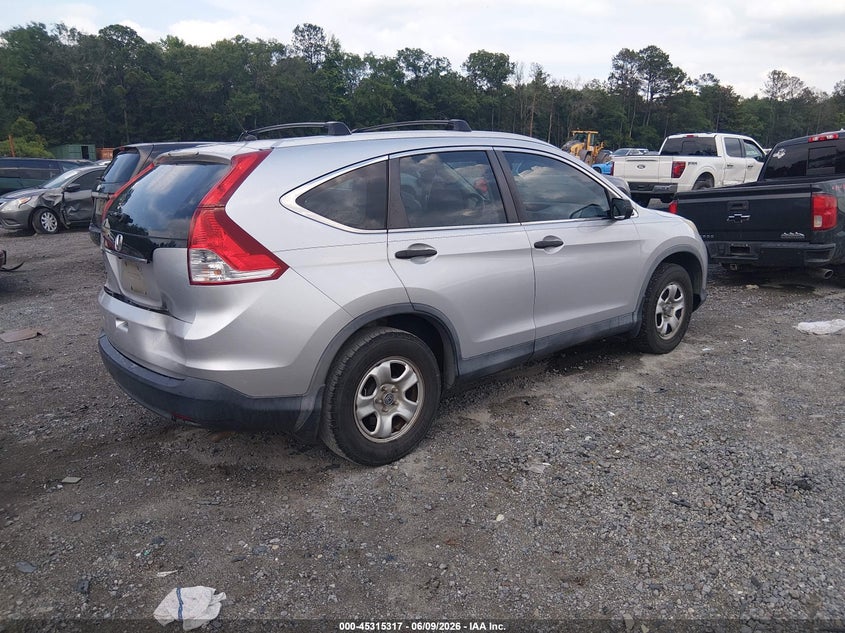 Vin: 2hkrm3h32eh529486, lot: 45813243, honda cr-v lx 20144