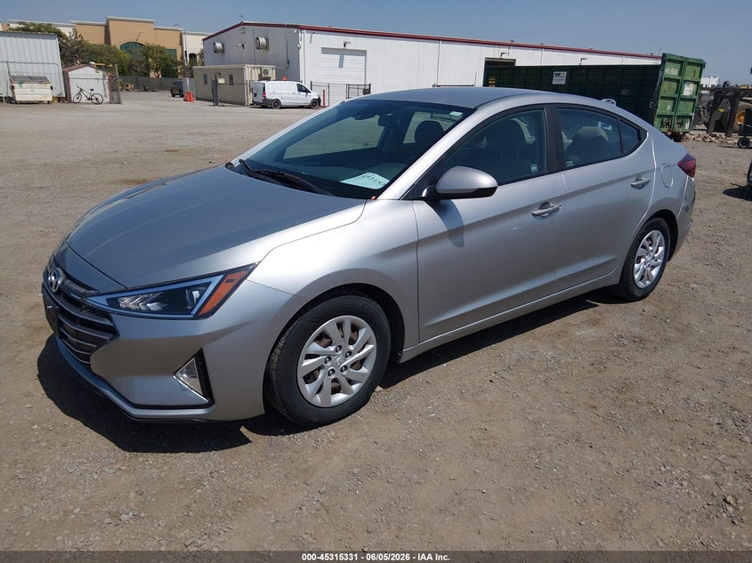 VIN 5NPD74LF1LH612378 2020 HYUNDAI ELANTRA SE